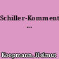 Schiller-Kommentar ...