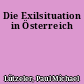 Die Exilsituation in Österreich