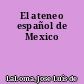 El ateneo español de Mexico
