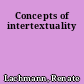 Concepts of intertextuality