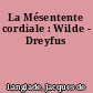 La Mésentente cordiale : Wilde - Dreyfus