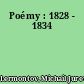 Poémy : 1828 - 1834