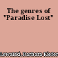 The genres of "Paradise Lost"