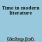 Time in modern literature
