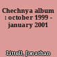 Chechnya album : october 1999 - january 2001