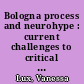 Bologna process and neurohype : current challenges to critical psychology in germany