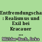 Entfremdungschancen : Realismus und Exil bei Kracauer und Auerbach