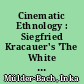 Cinematic Ethnology : Siegfried Kracauer's 'The White Collar Masses'