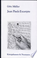 Jean Pauls Exzerpte