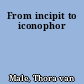 From incipit to iconophor