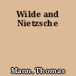 Wilde and Nietzsche