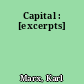 Capital : [excerpts]