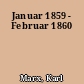 Januar 1859 - Februar 1860