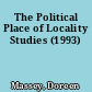 The Political Place of Locality Studies (1993)