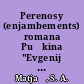 Perenosy (enjambements) romana Puškina "Evgenij Onegin" v kontekste epičeskogo i dramatičeskogo sticha