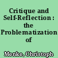 Critique and Self-Reflection : the Problematization of Morality