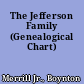 The Jefferson Family (Genealogical Chart)