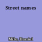 Street names