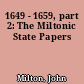 1649 - 1659, part 2: The Miltonic State Papers