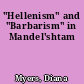 "Hellenism" and "Barbarism" in Mandel'shtam