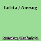 Lolita / Auszug