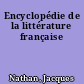 Encyclopédie de la littérature française