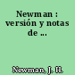 Newman : versión y notas de ...
