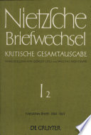 Briefe von Nietzsche, 1864 - 1869