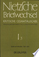 Briefe an Nietzsche, 1864 - 1869
