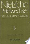 Briefe von Nietzsche, 1875 - 1879