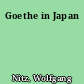 Goethe in Japan