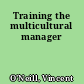 Training the multicultural manager