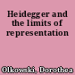 Heidegger and the limits of representation