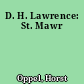 D. H. Lawrence: St. Mawr