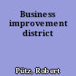 Business improvement district