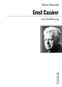 Ernst Cassirer zur Einführung