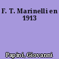 F. T. Marinelli en 1913