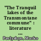 "The Tranquil lakes of the Transmontane commune" : literature and/against postcoloniality in Ukraine after 1991