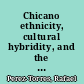 Chicano ethnicity, cultural hybridity, and the Mestizo voice