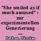 "She smiled as if much amused" : zur experimentellen Generierung expressiver Gesten in Literatur und Wissenschaft