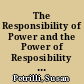 The Responsibility of Power and the Power of Resposibility : from the "Semiotic" to the "Semioethic" Animal