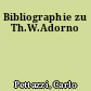 Bibliographie zu Th.W.Adorno
