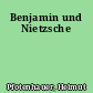 Benjamin und Nietzsche
