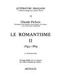 Le Romantisme. 2: 1843 - 1869