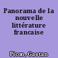 Panorama de la nouvelle littérature francaise