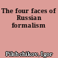 The four faces of Russian formalism
