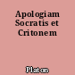 Apologiam Socratis et Critonem