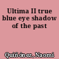 Ultima II true blue eye shadow of the past