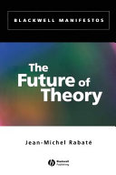 The future of theory