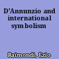 D'Annunzio and international symbolism
